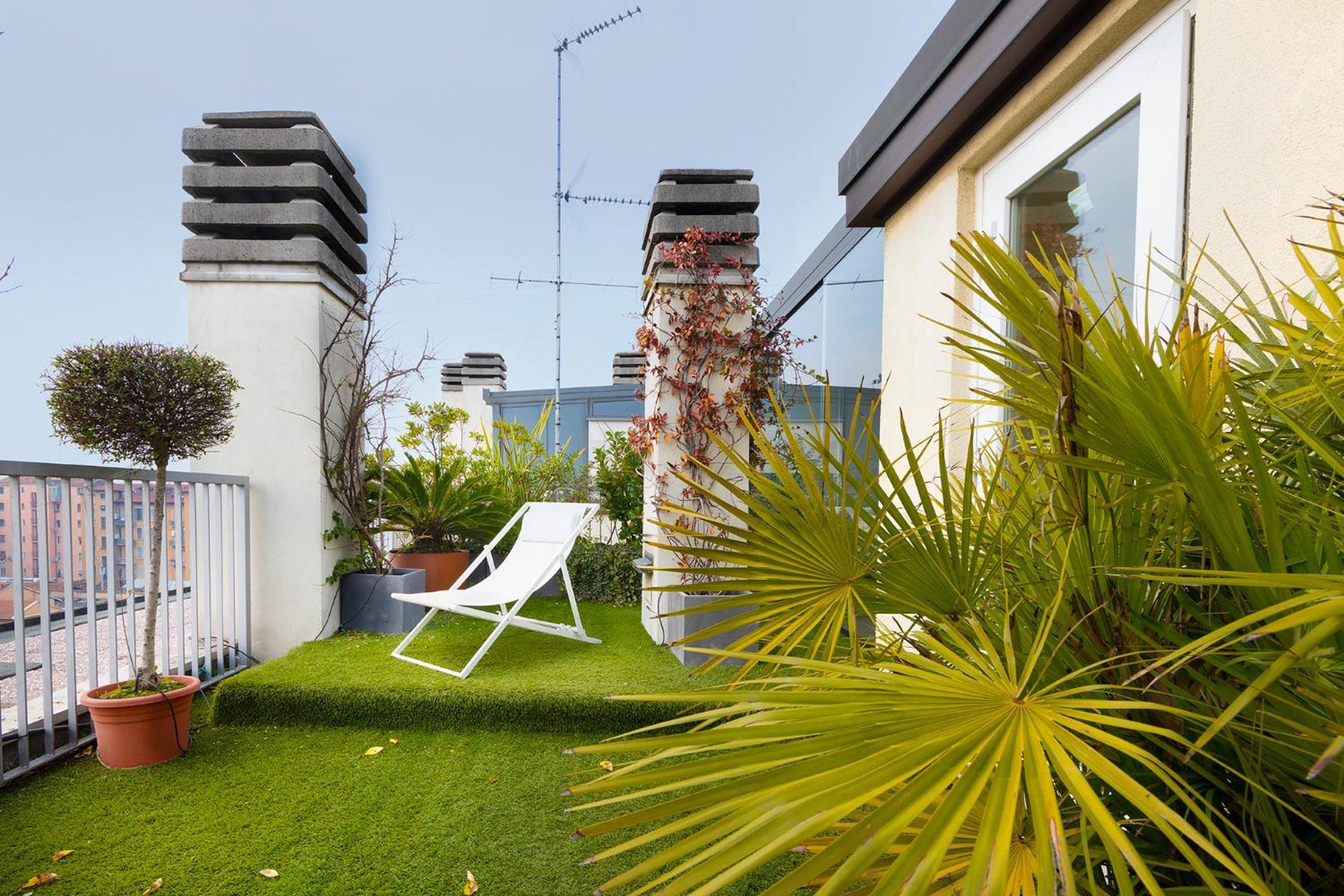 Giresio 41 - Your Penthouse With Rooftop Garden In Milano Navigli - Wifi Exterior foto